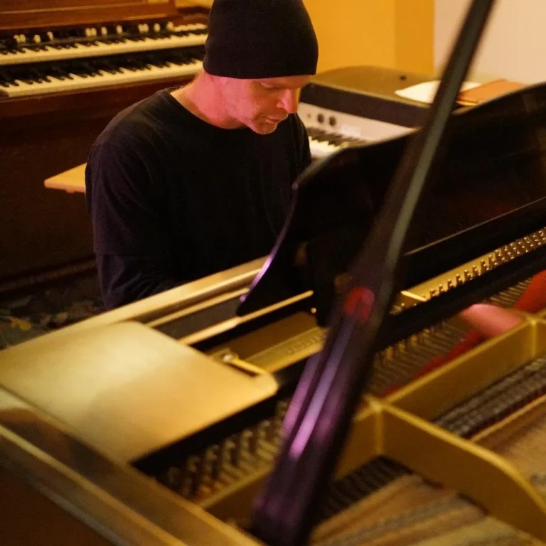 Echoes of Silence Keeps the Room in Dan Becker's Grand and Felted Piano Takes