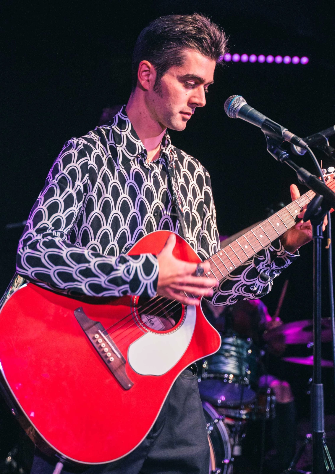 Olly Williams and the Improvised Solo on Candles Turned to Ash: What the Microphone Hears