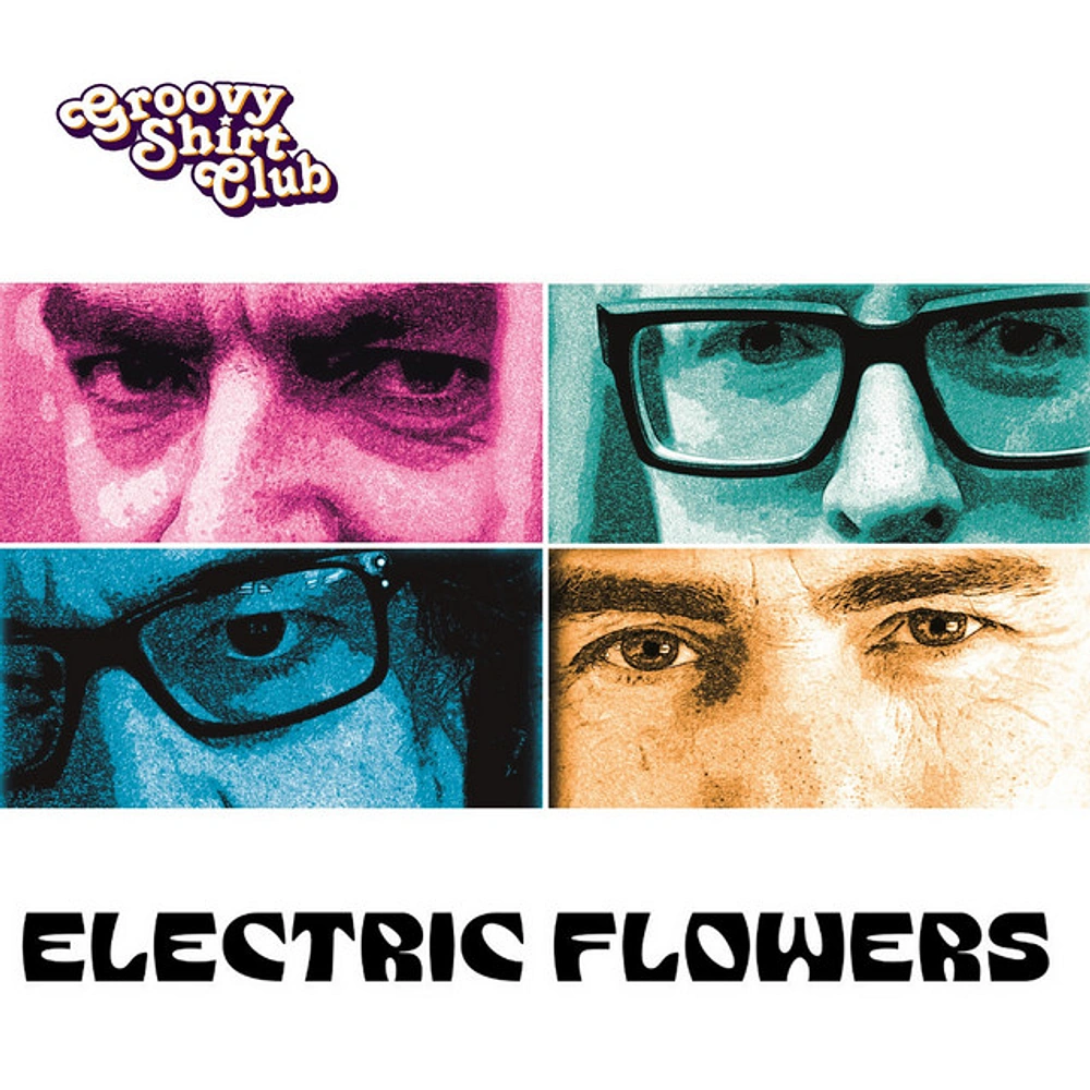 Groovy Shirt Club Show How Acoustic Guitar Gets Captured on Electric Flowers